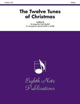 TWELVE TUNES OF CHRISTMAS SAXOPHONE QUARTET cover